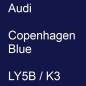 Preview: Audi, Copenhagen Blue, LY5B / K3.